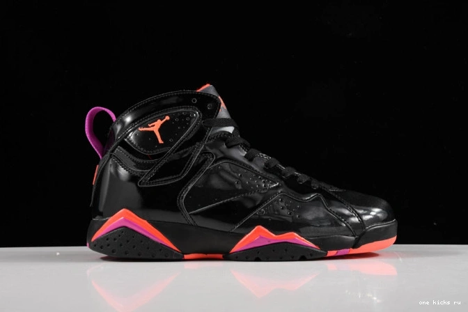 Rep Onekick 313358-006 Air Retro 7 Jordan Patent Black 0714